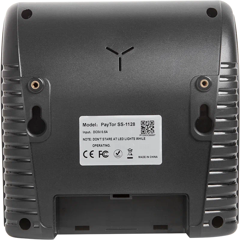Сканер штрих-кода PayTor SS-1128, USB, Черный 