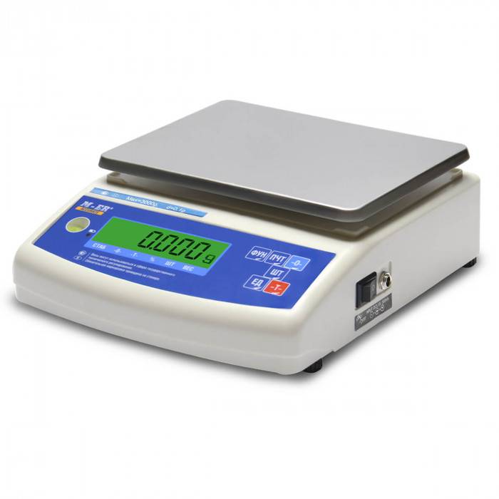 Лабораторные весы M-ER 122 АCF-3000.1 "ACCURATE" LСD 