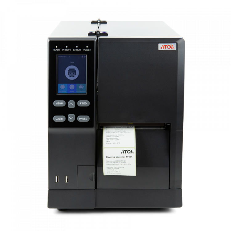 Промышленный принтер этикеток АТОЛ TT631 600 dpi артикул 60102