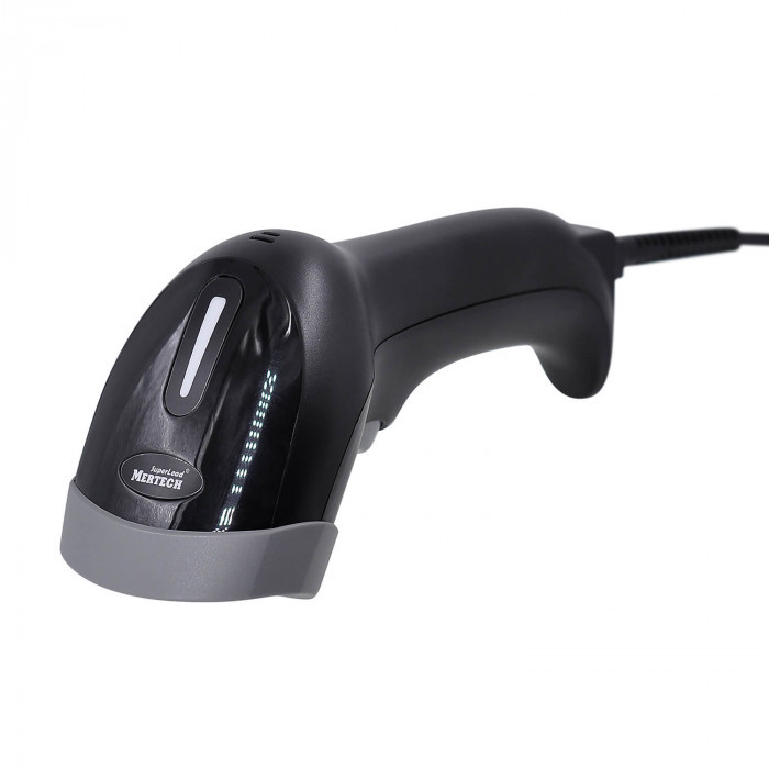 Cканер штрих-кода MERTECH 1300 GS P2D SUPERLEAD USB Black артикул 4895                  