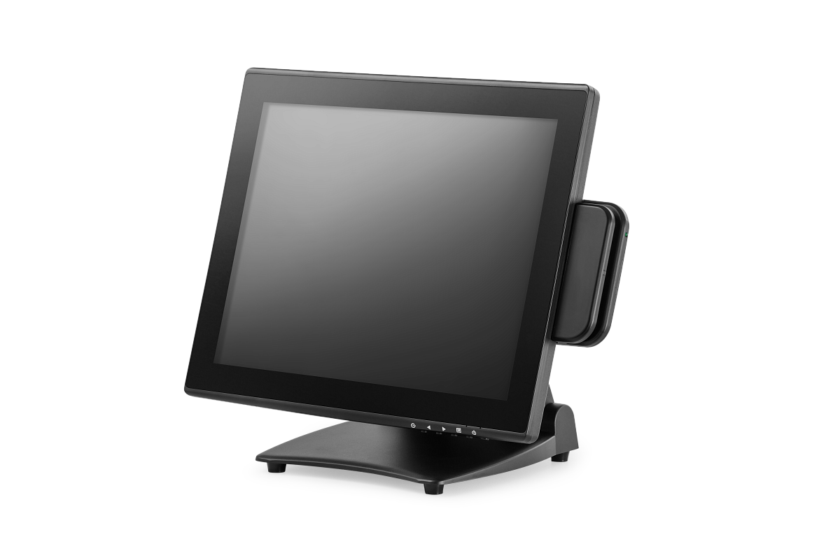 Сенсорный POS-монитор 15" АТОЛ TM15, P-CAP, без рамки, ридер МК, HDMI+VGA 