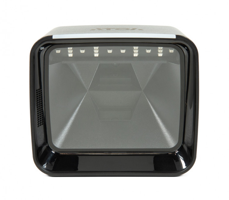 Сканер штрихкода настольный АТОЛ SB4100 D (2D, черный, USB, упаковка 1 шт.) артикул 57636